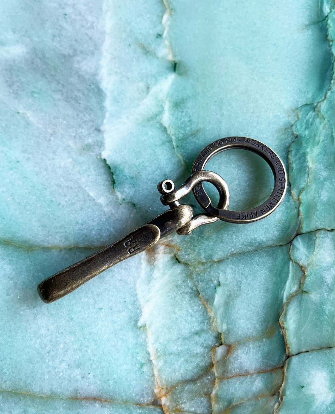 RRL vintage airing bronze keyring 상품이미지5