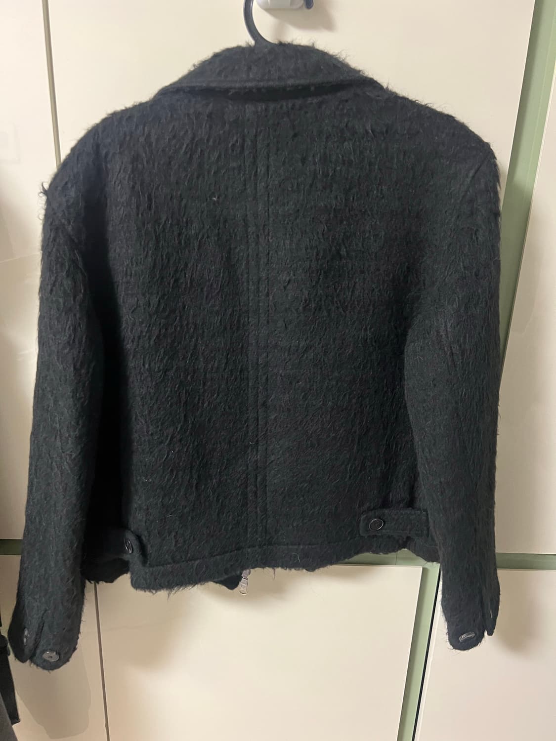 인사일런스 헤어리 울 집업 자켓(S) 상품이미지2