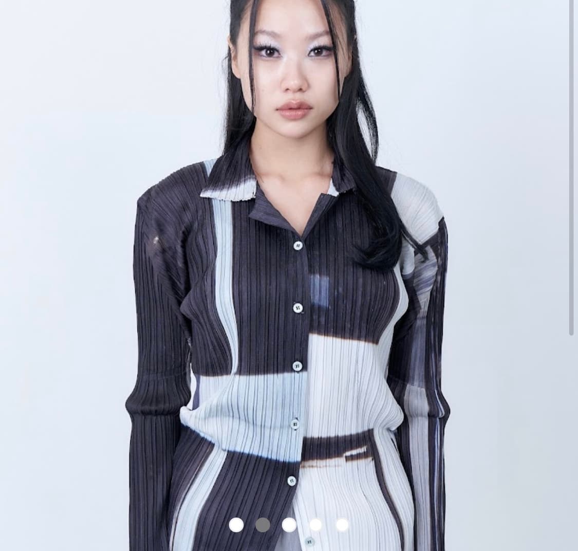 dydoshop Printed Pleats Cardigan  상품이미지1