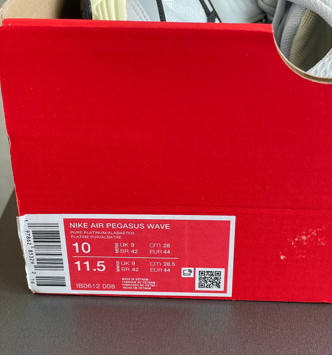 나이키 에어 페가수스 웨이브 (퓨어 플래티넘) 상품이미지5