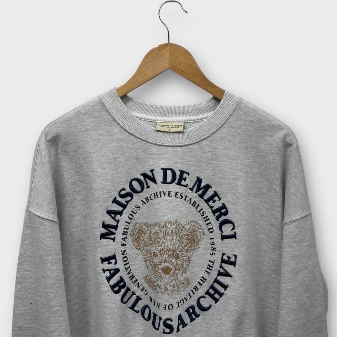 패블러스아카이브 베어프렌즈 맨투맨 L    상품이미지2