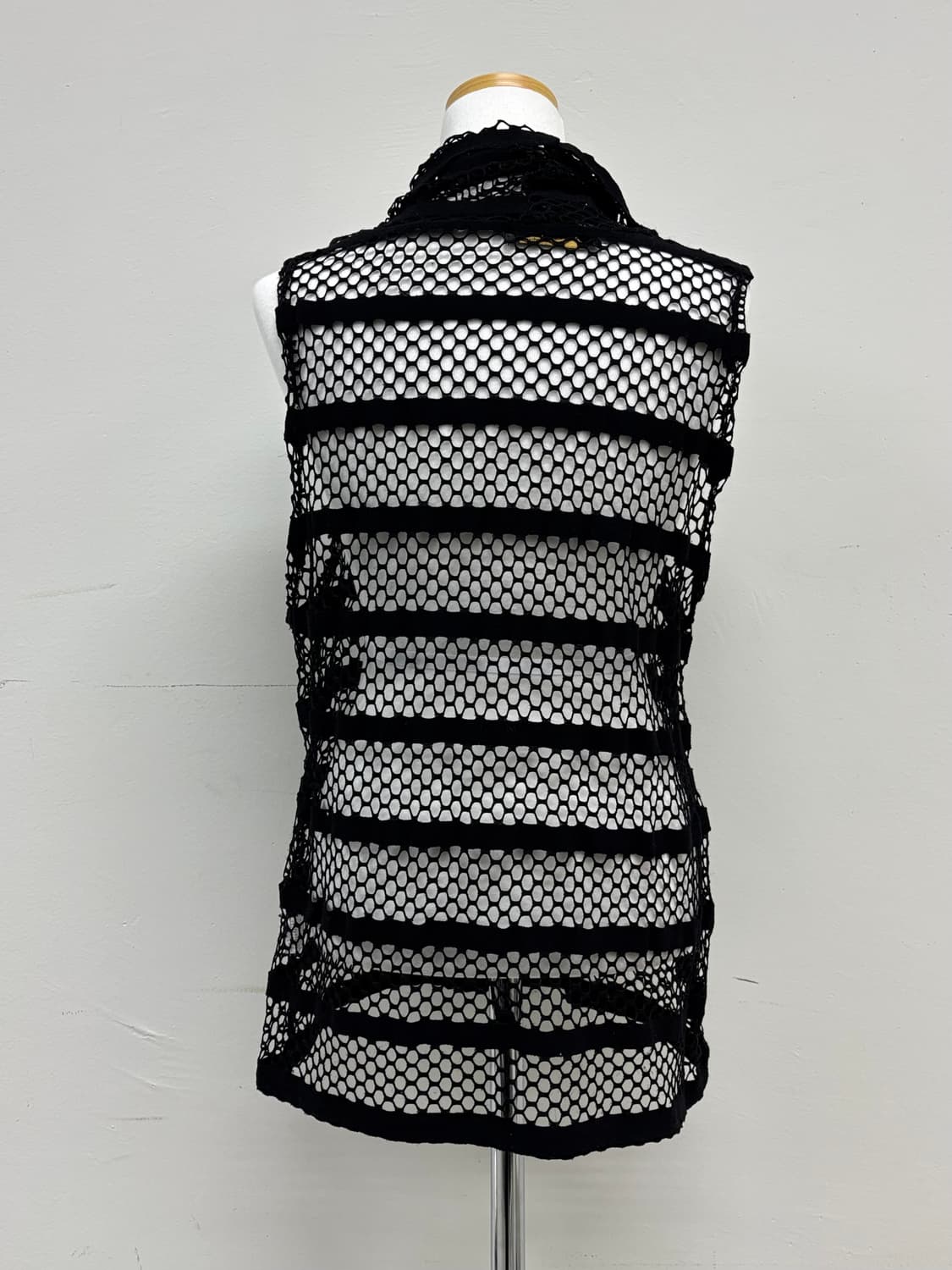 빈티지 블랙 크로셰 슬리브리스 상품이미지4