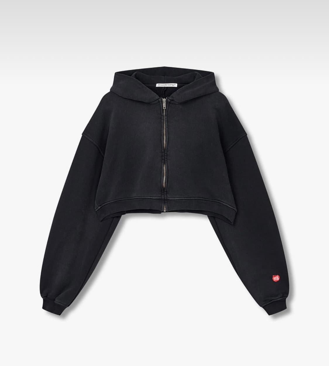 구해요) 알렉산더왕 애플 후드집업 블랙 상품이미지1