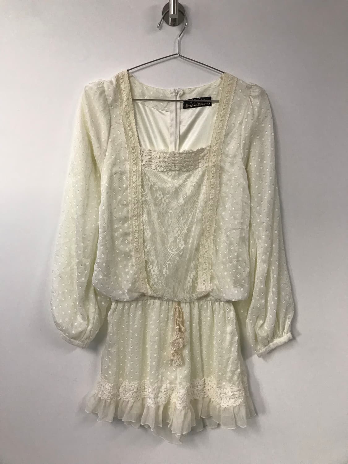 빈티지 레이스 점프수트 상품이미지3