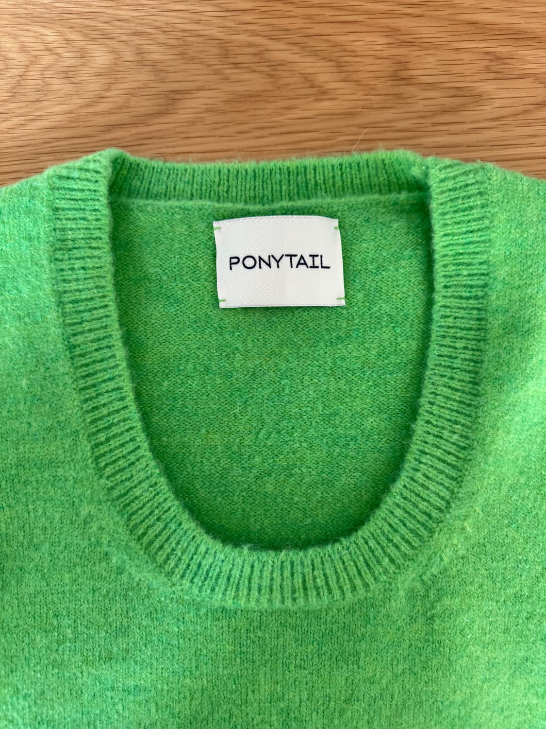 포니테일(PONYTAIL) 니트 베스트 상품이미지4