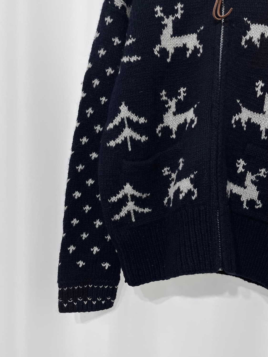 1990's NMD 45rpm knit zip up  상품이미지3