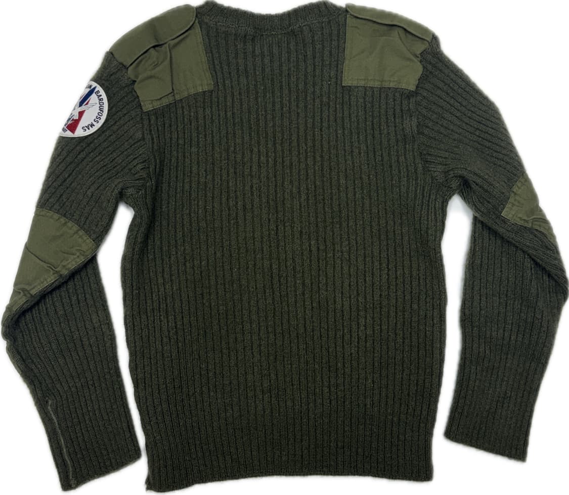 90s 노르웨이 공군 코만도 울 스웨터 M 상품이미지3