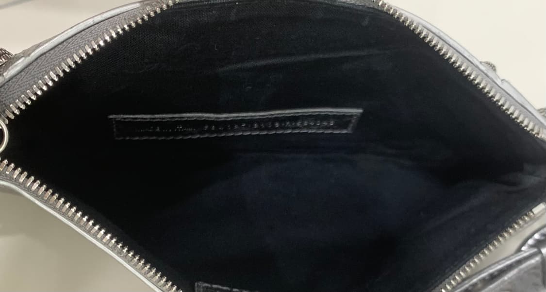 발렌시아가 르카골 미니 멀티 파우치 클러치백 가방 실버 상품이미지8