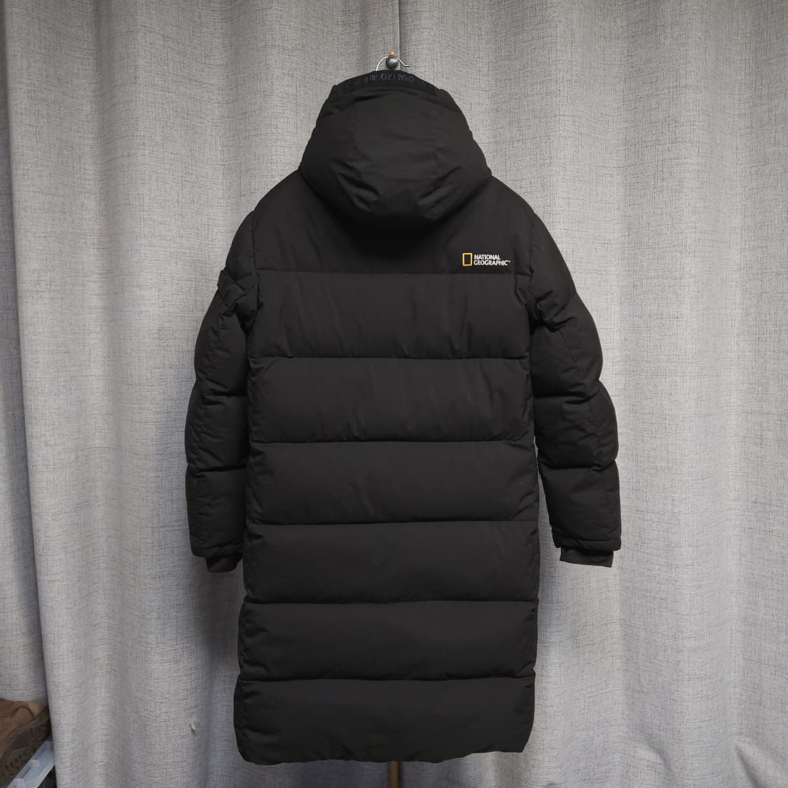100 ) 내셔널지오그래픽 남녀공용 오리털 롱패딩 상품이미지5