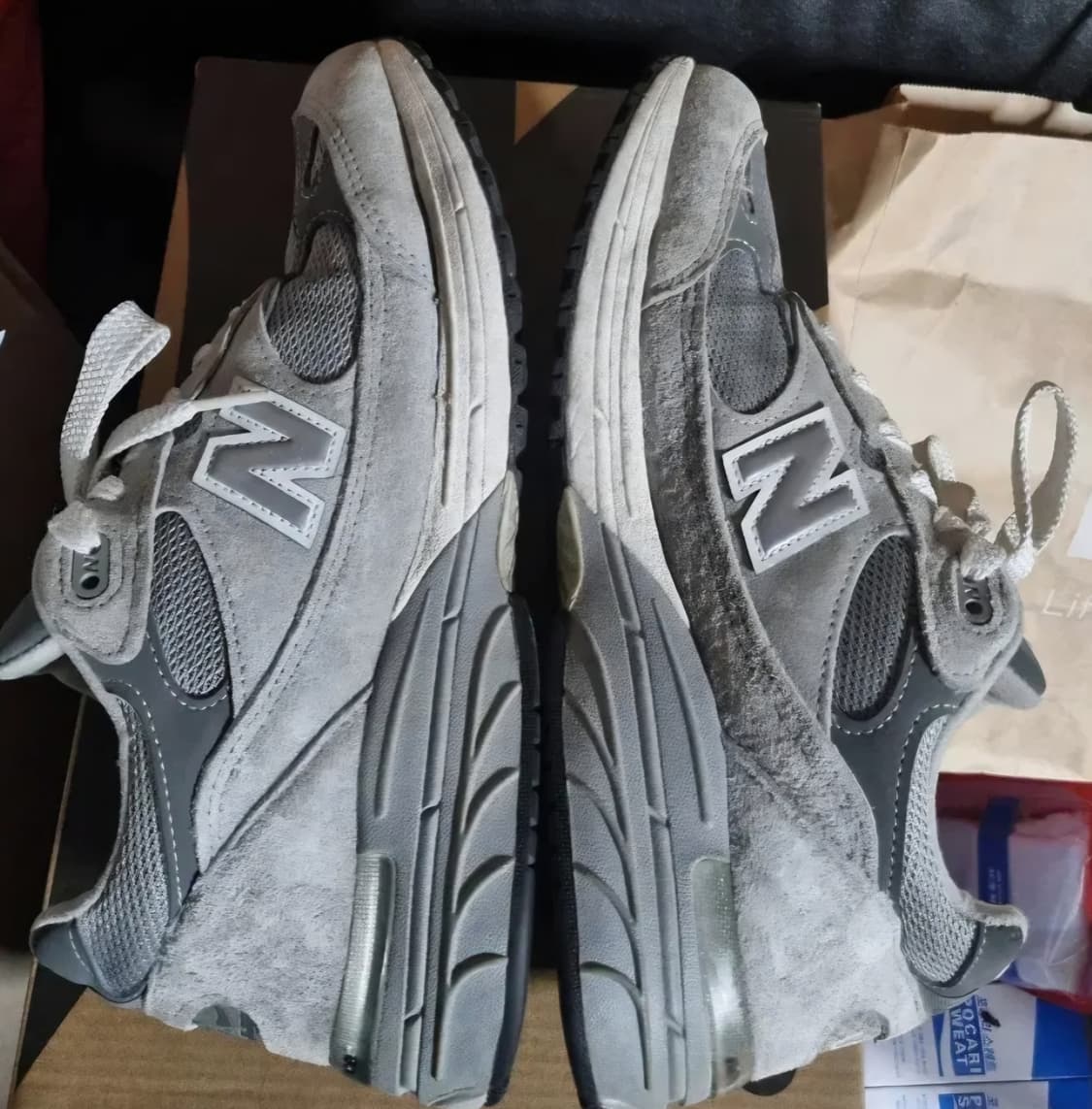 뉴발란스 993 메이드 인 USA 그레이 260 상품이미지5