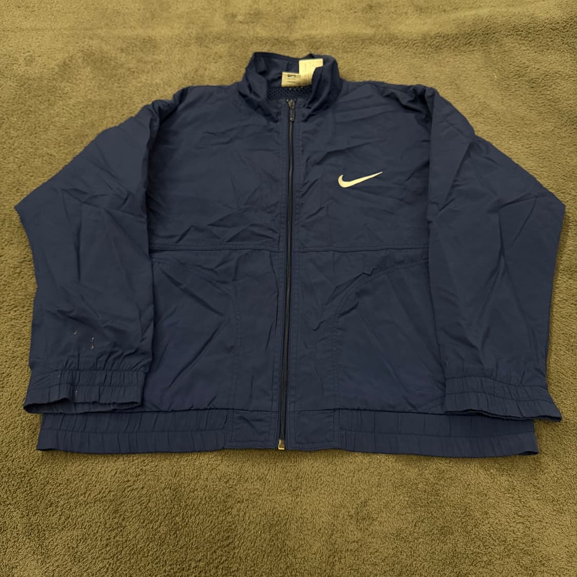 [ 정품/95 ] 90s 나이키 올드스쿨 USA 스우시 바람막이 자켓 상품이미지2