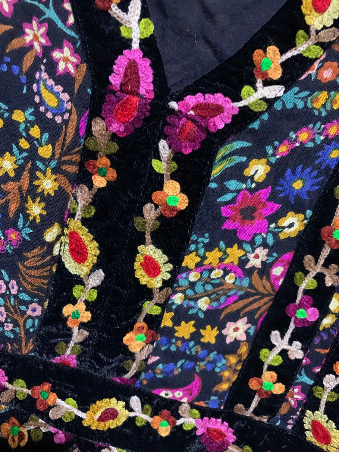 빈티지 자수 원피스 상품이미지6