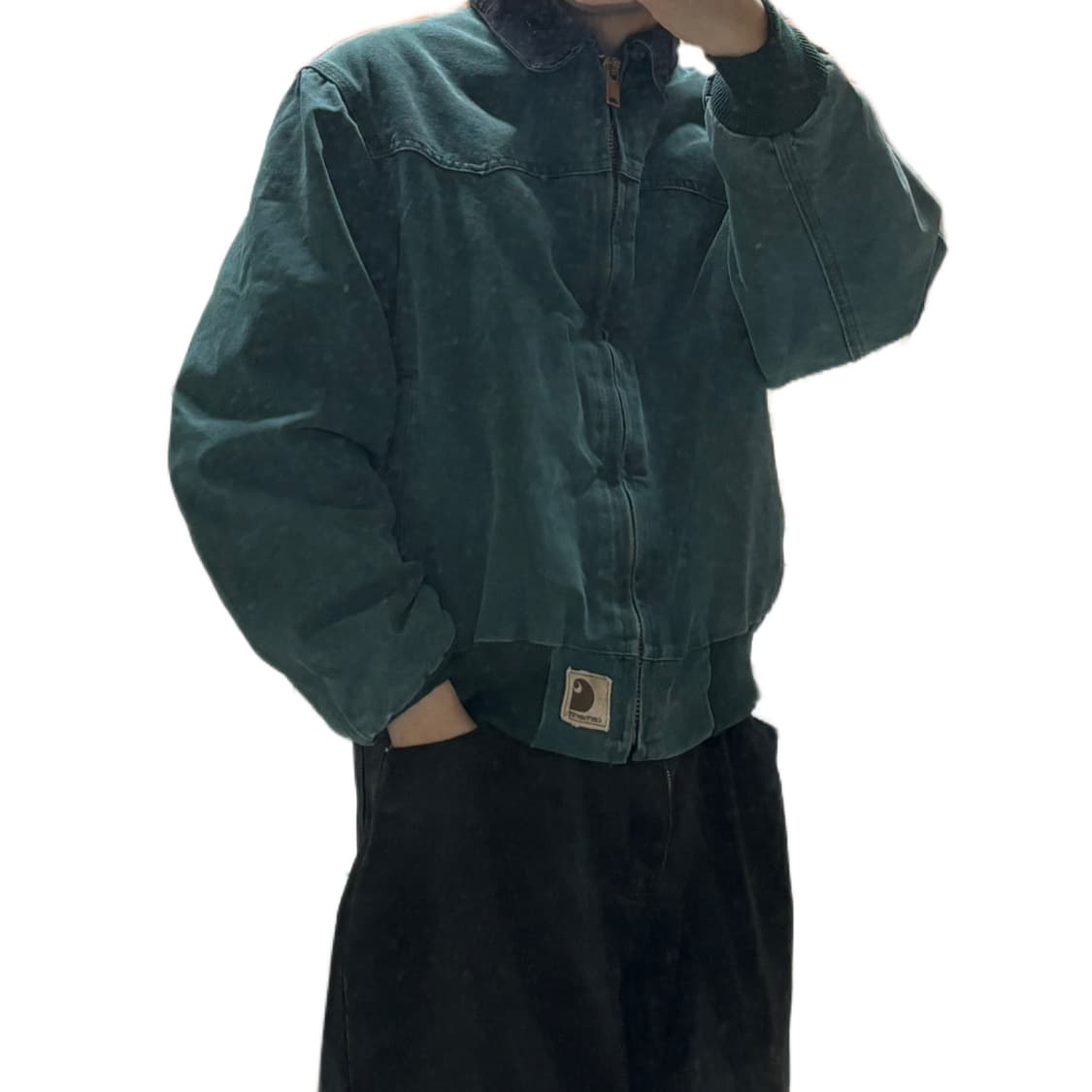 L 칼하트 j14 산타페 자켓 헌터그린 HTG 상품이미지2