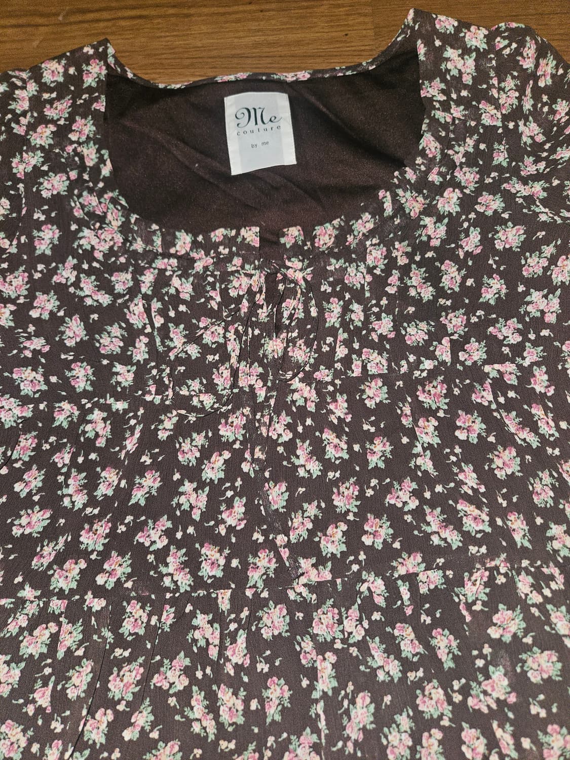 me couture 빈티지 딸기초코 미니 원피스 상품이미지2