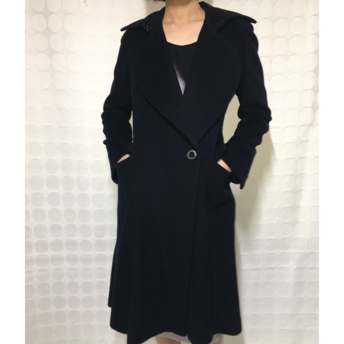 vivienne westwood 진남색 울 코트 상품이미지4