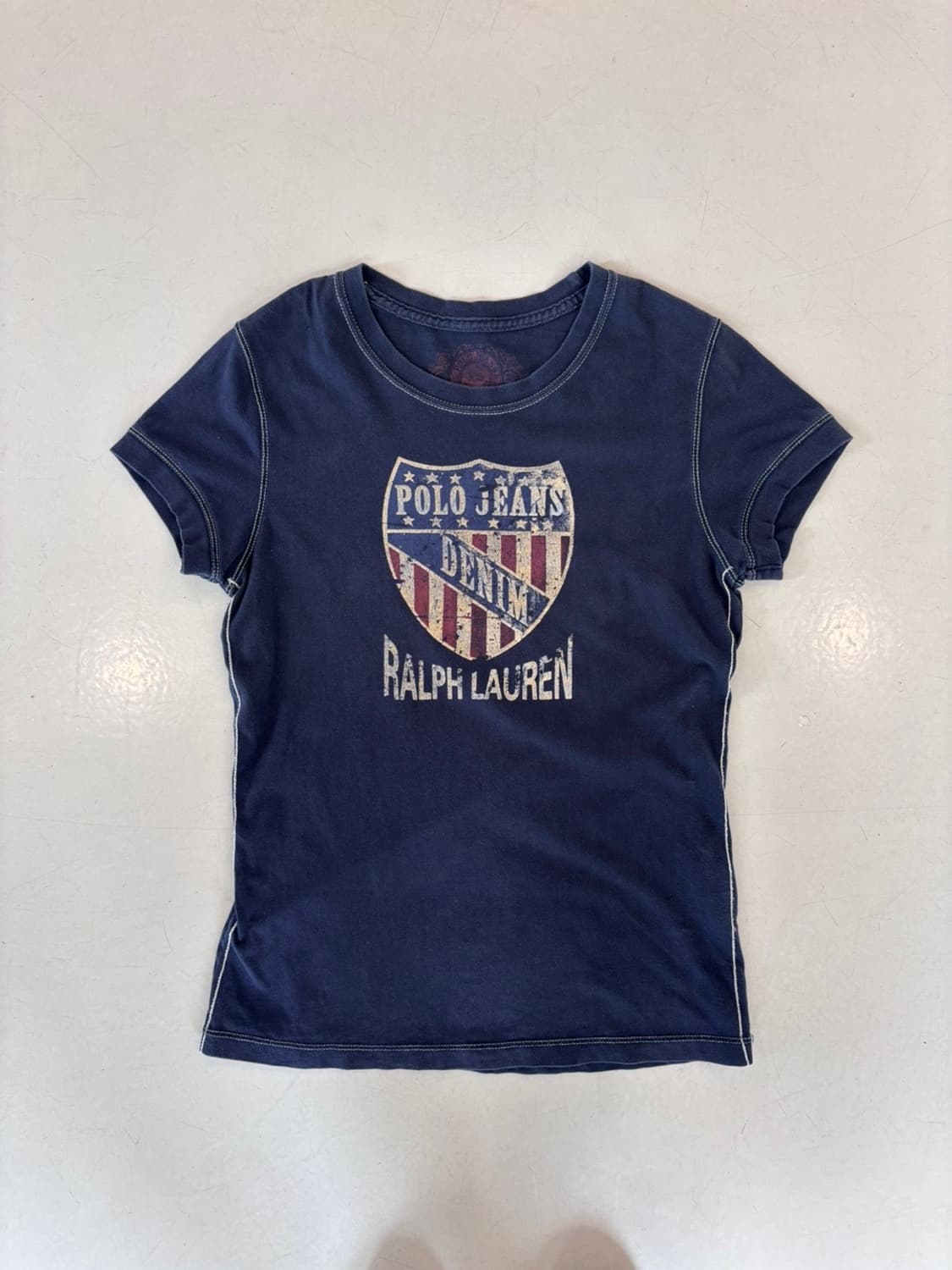Vintage Polo Ralph Lauren Round T 상품이미지2