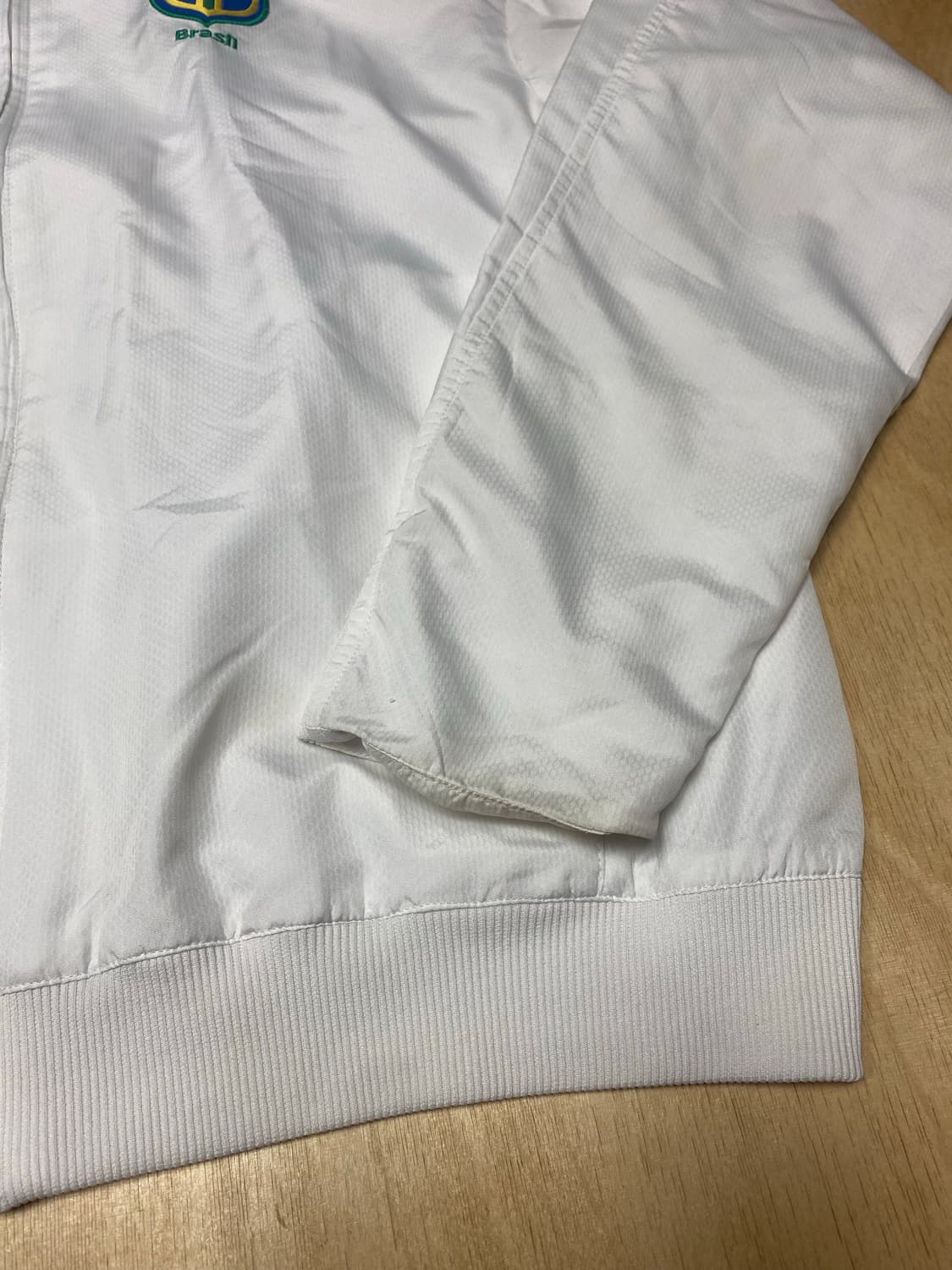 [XL] 나이키 브라질 국대 트랙탑 져지 (화이트/블루) 상품이미지5