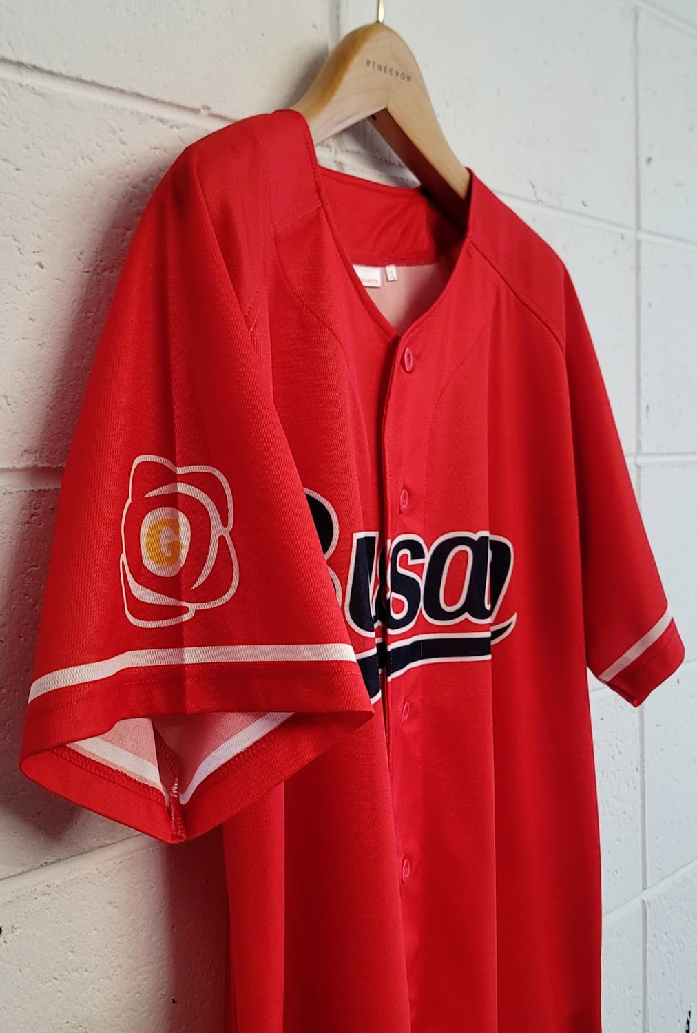 [105.XL] 롯데자이언츠 부산 동백유니폼(응원용의류) 판매 상품이미지5