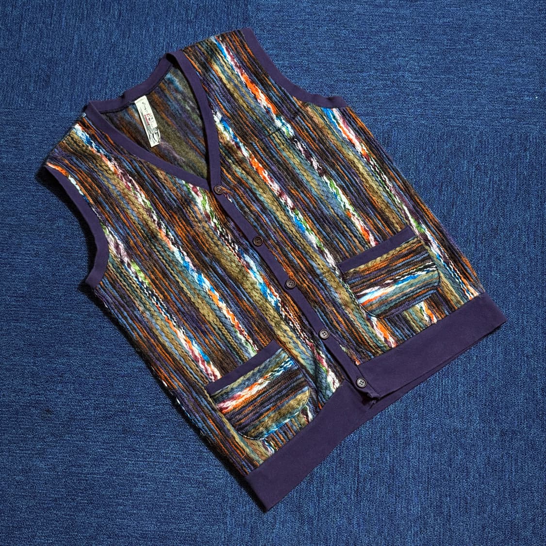 리리브라운 빈티지 노르딕 니트 가디건 상품이미지1