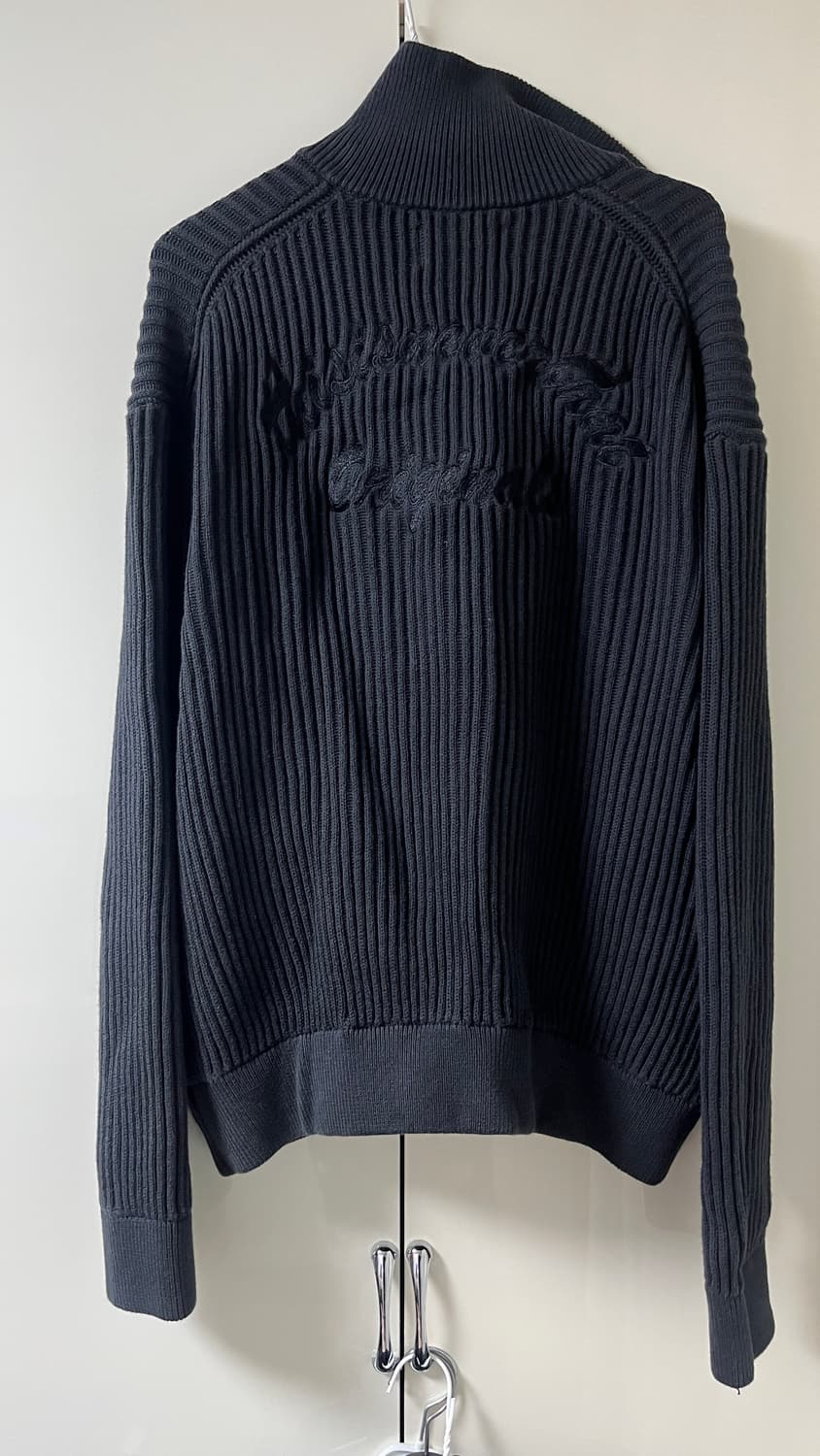 디스이즈네버댓 풀집 가디건 차콜 s 상품이미지2