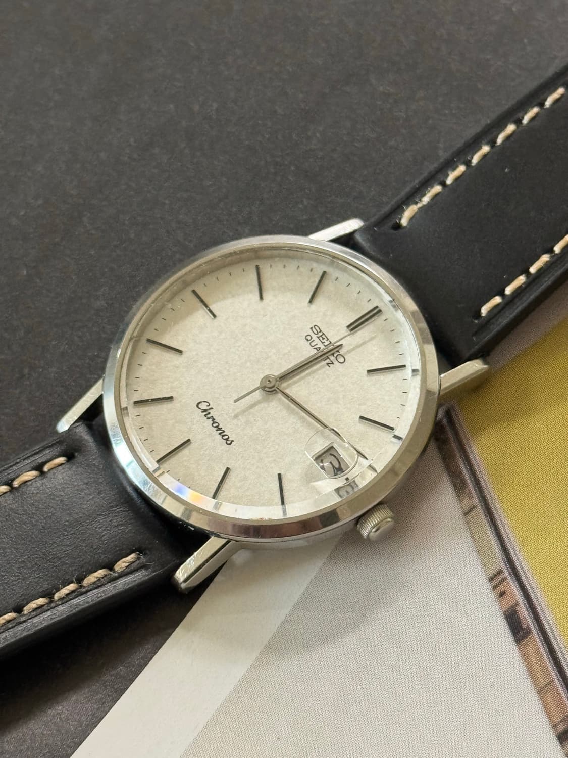 80s Seiko Chronos quartz 상품이미지2