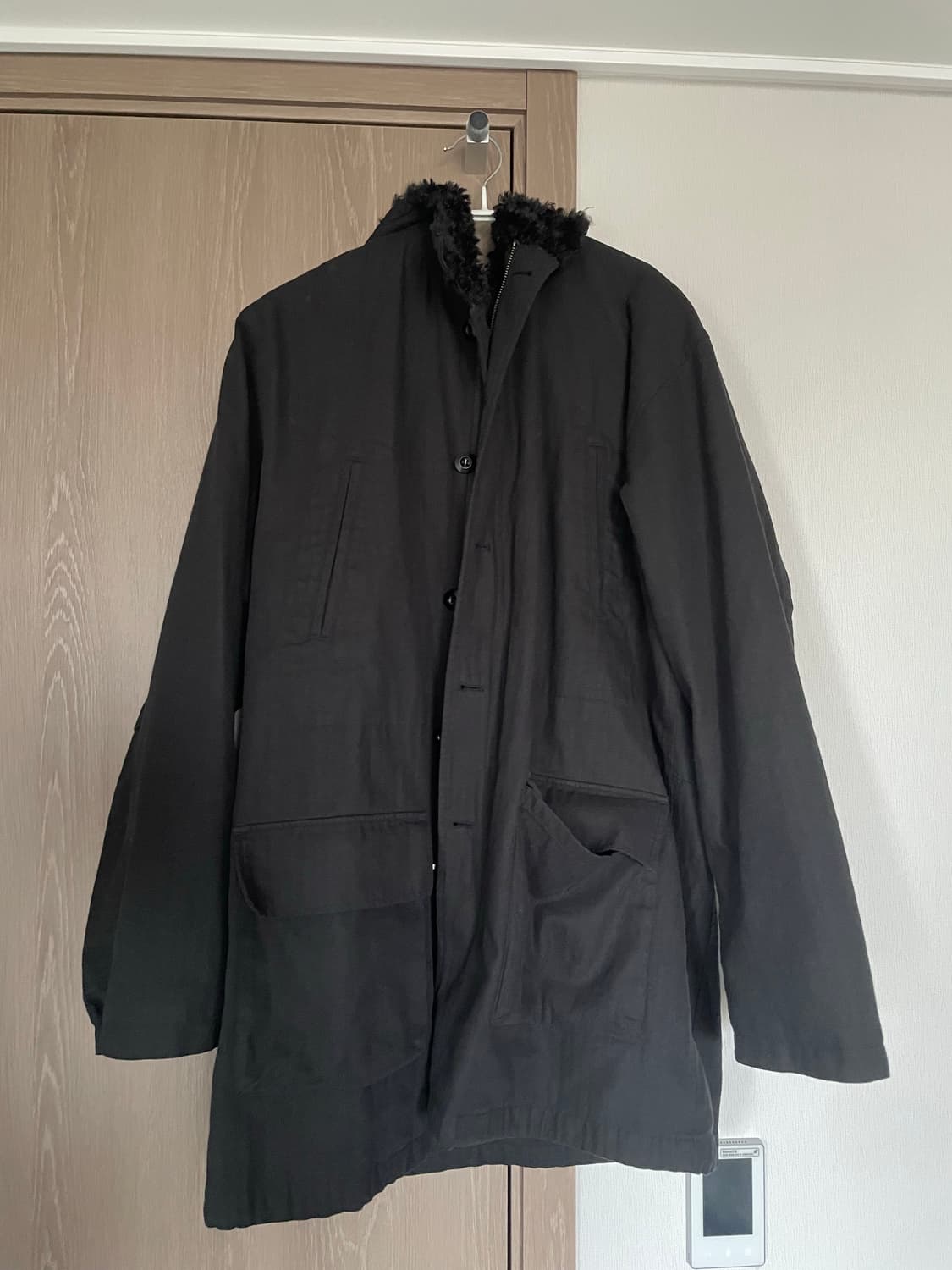  해칭룸 Hooded Mil Parka Black 4사이즈 상품이미지4