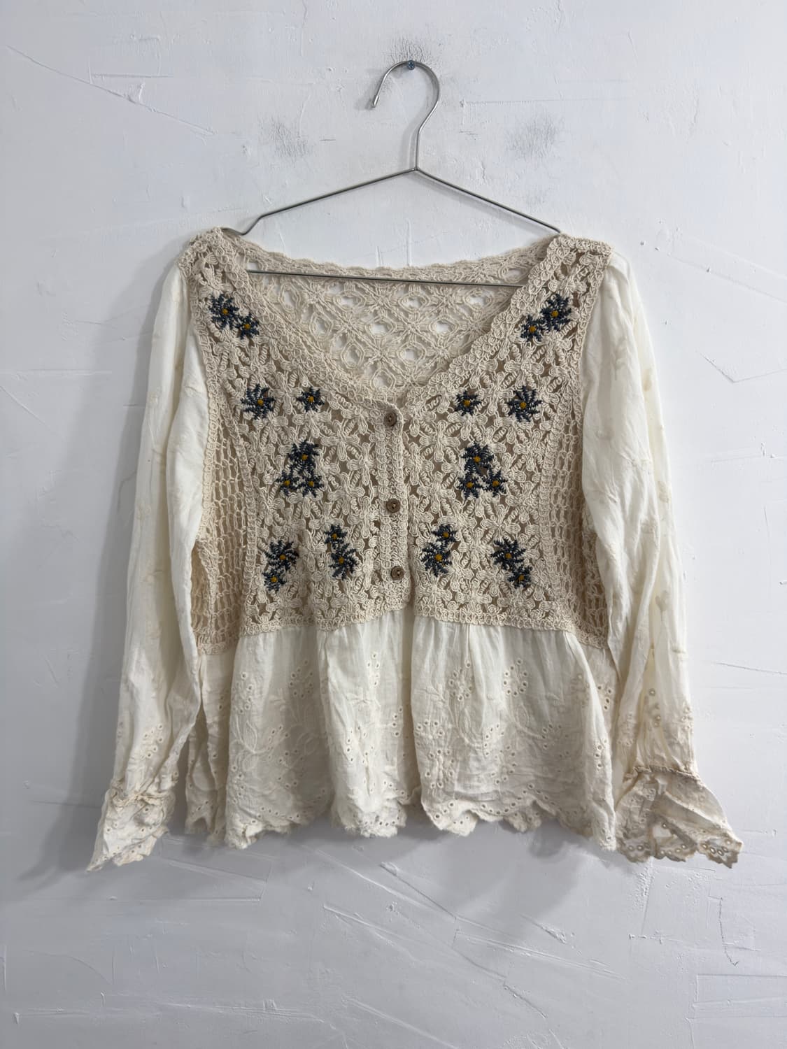 mori crochet blouse 상품이미지1