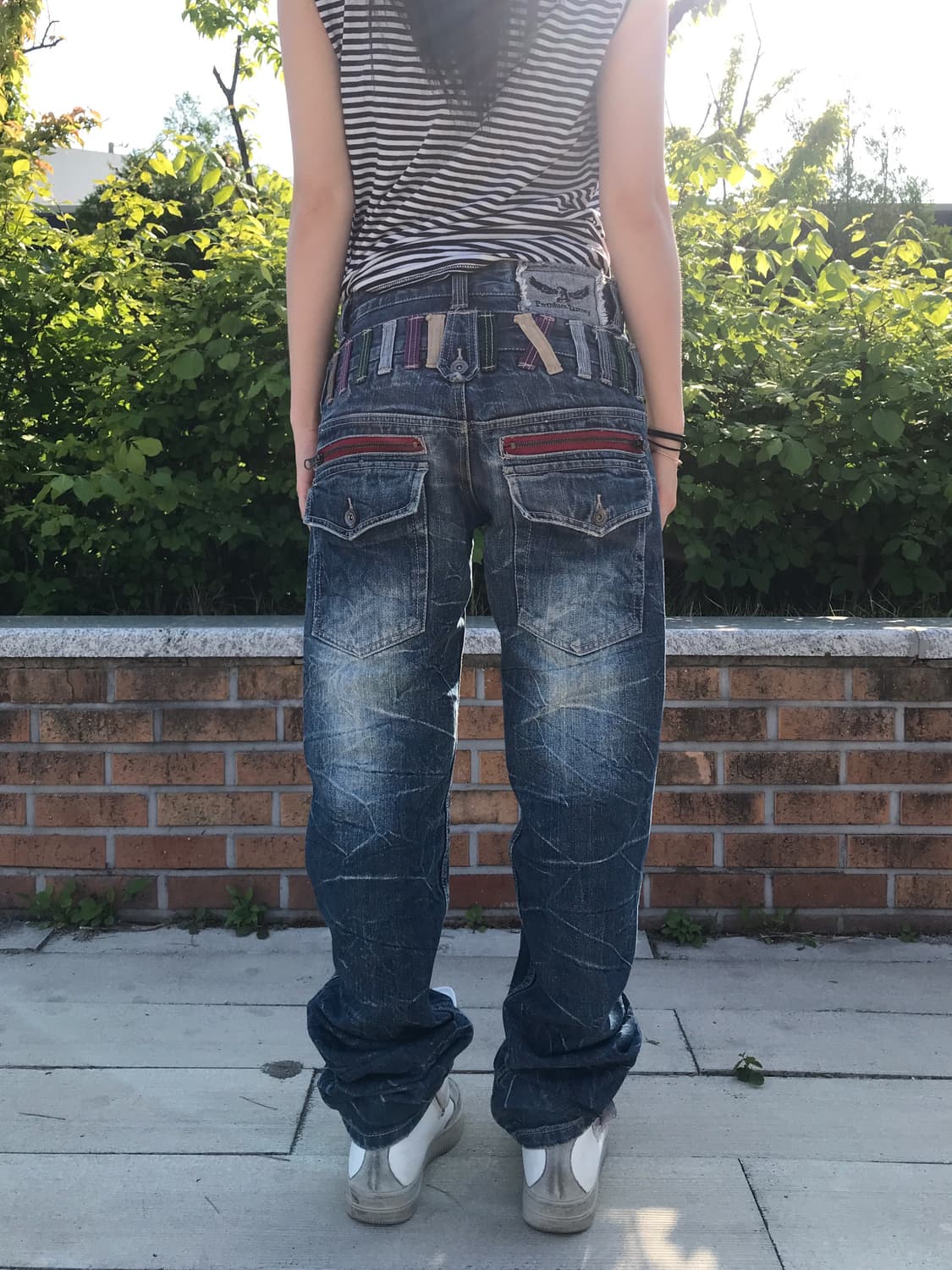 Antfui Jeans Y2K Denim Pants 상품이미지1