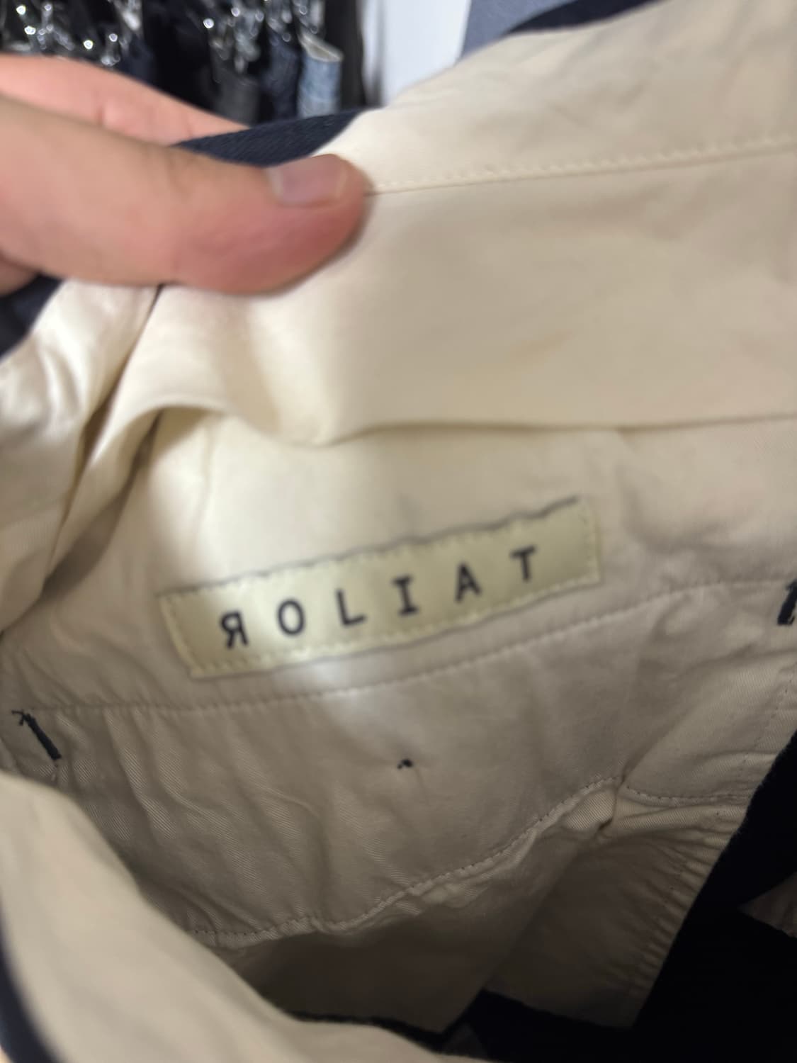 Roliat 네이비 팬츠 상품이미지3