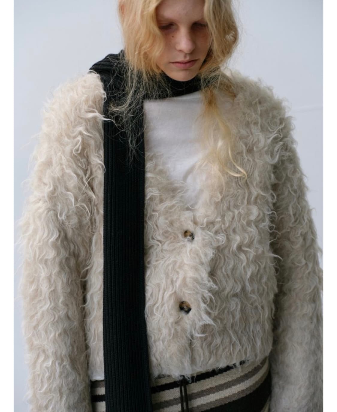 런던플랏 퍼가디건 상품이미지3