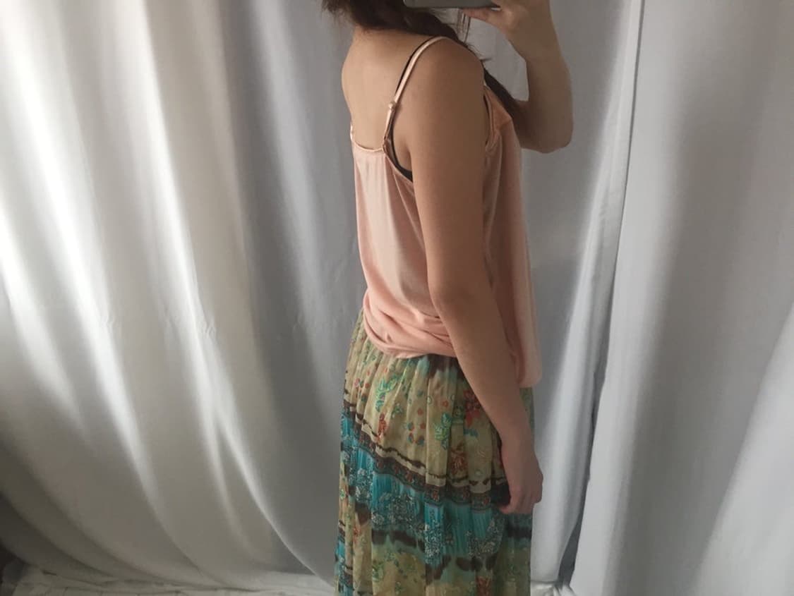 725. peach veil sleeveless 상품이미지4