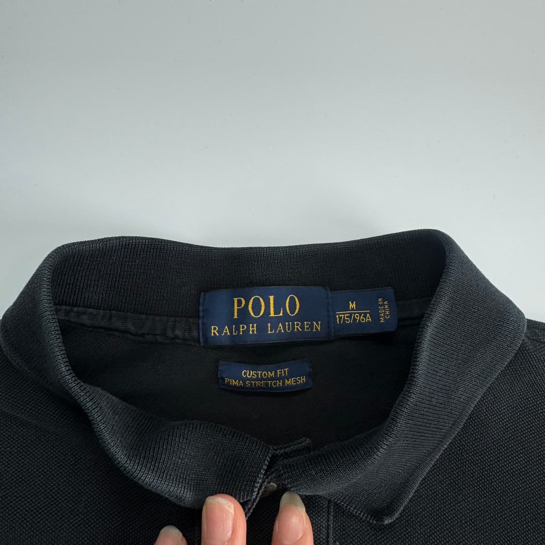 Polo 폴로 화이트 포니 블랙 카라티  상품이미지5
