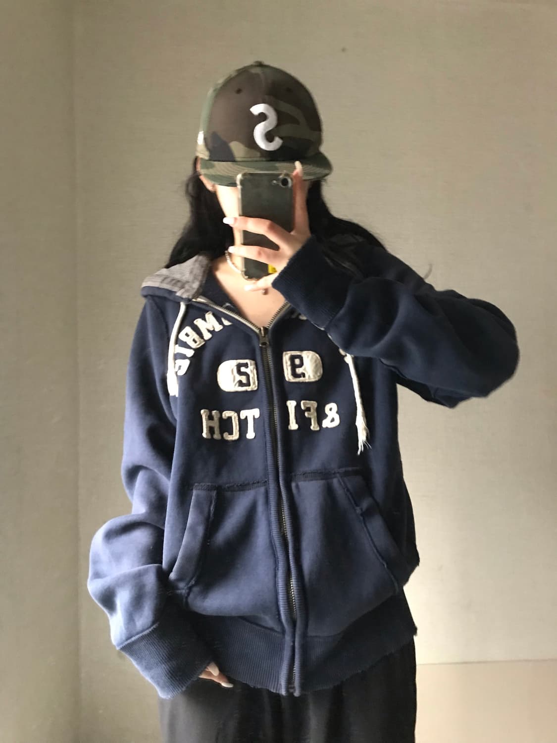 아베크롬비 네이비 후드집업 상품이미지1