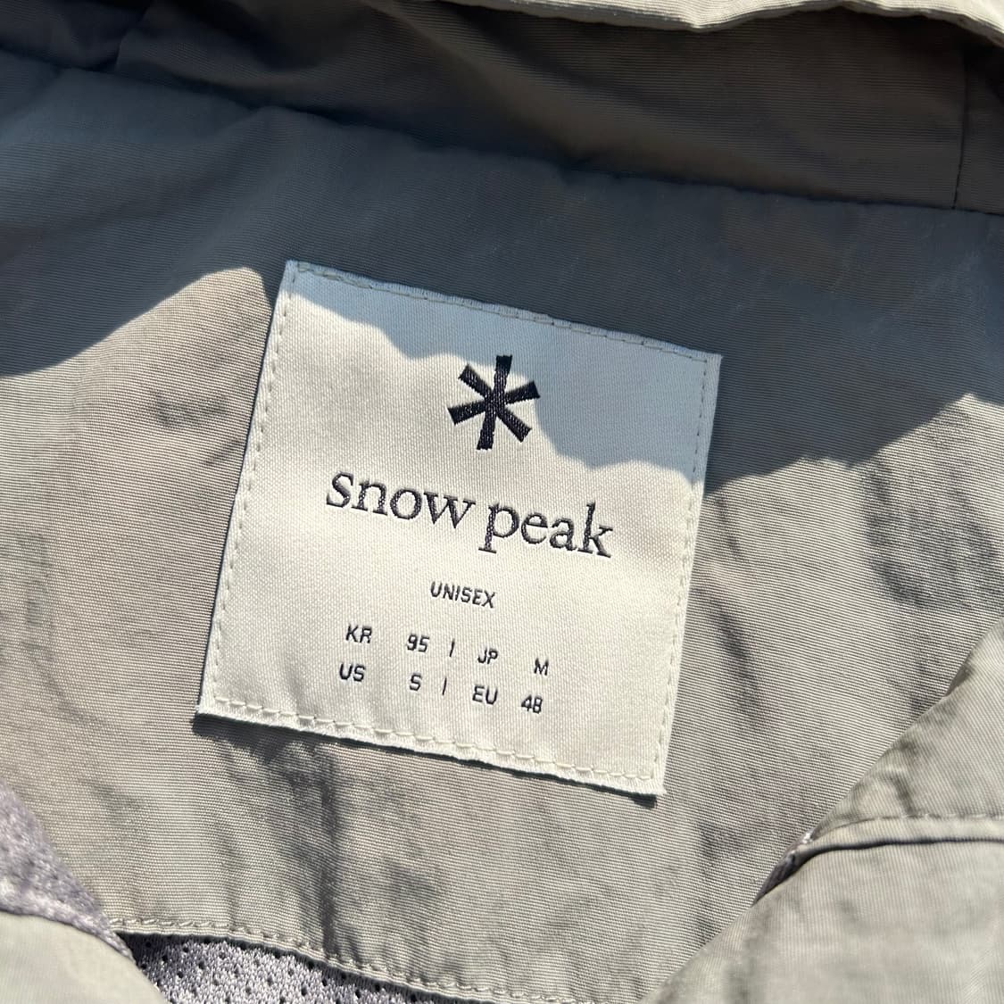 스노우피크 아노락 후드 자켓 상품이미지5