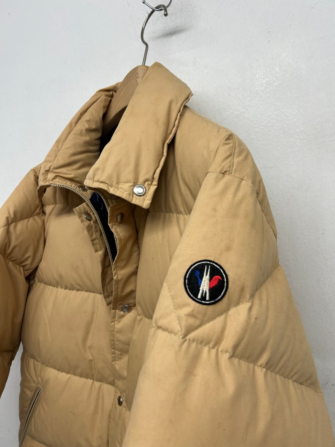 80s 아식스 몽클레어 베이지 패딩 상품이미지6