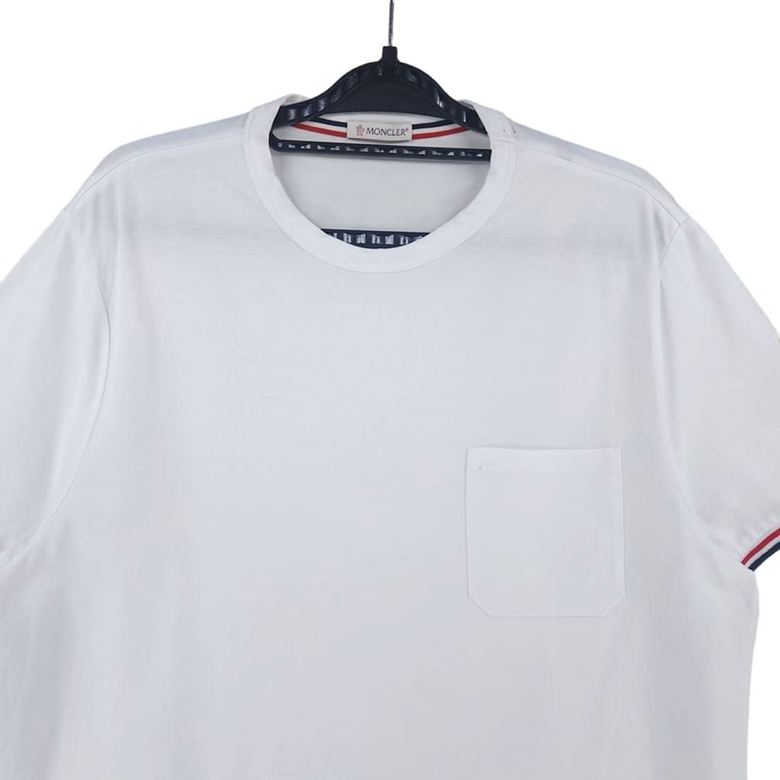 [남L]몽클레어 포켓 라운드 반팔티[Y64-014] 상품이미지2