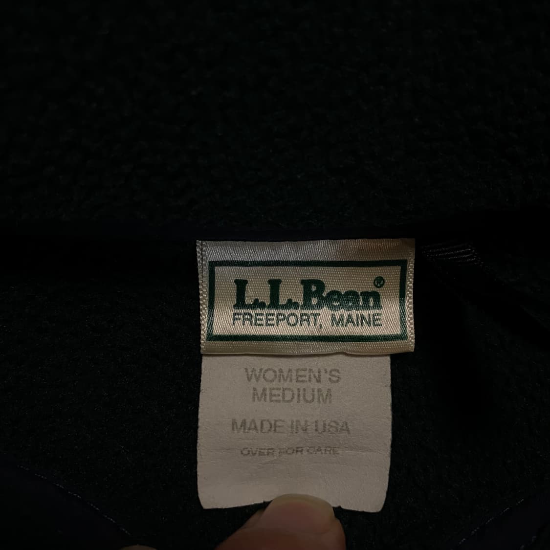 🌊90s USA LLBean Fleece womens M 상품이미지6