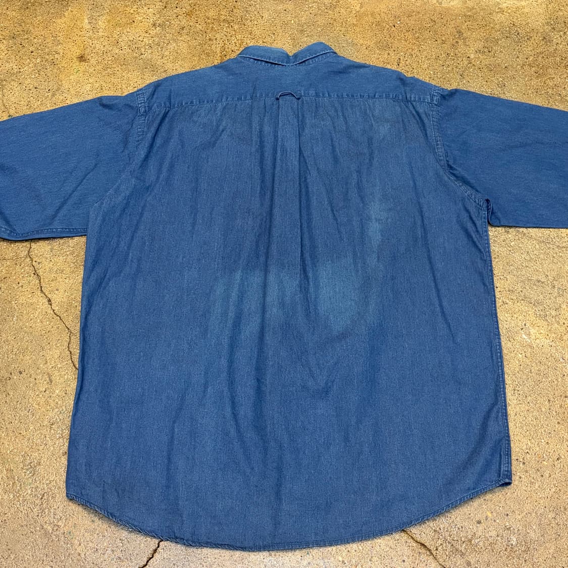 미국 빈티지 라코스테 청남방 데님셔츠 상품이미지6