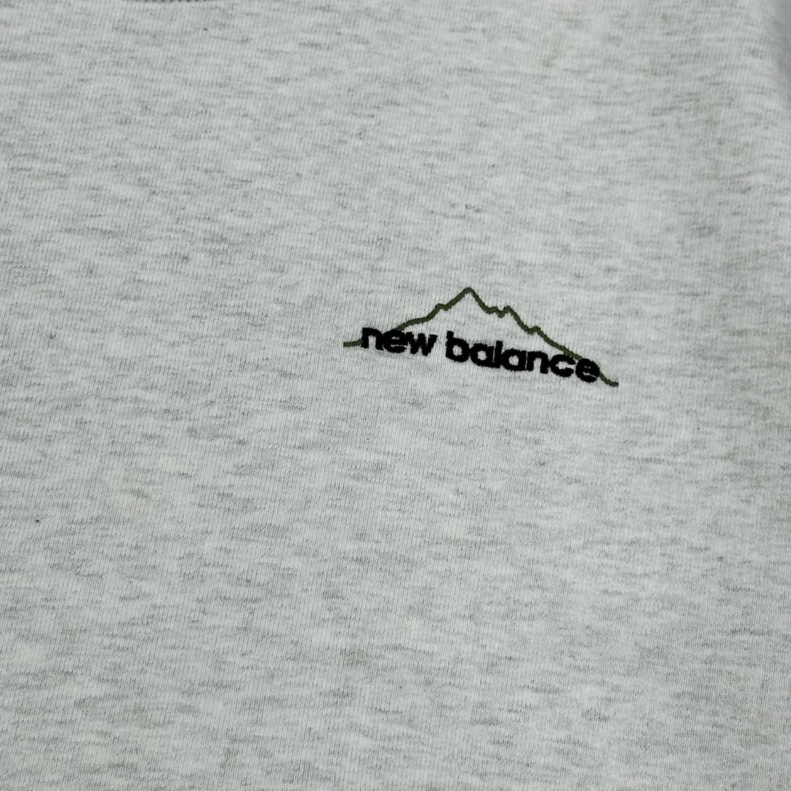 뉴발란스 오트밀 레터링 백로고 맨투맨 (M) 상품이미지4