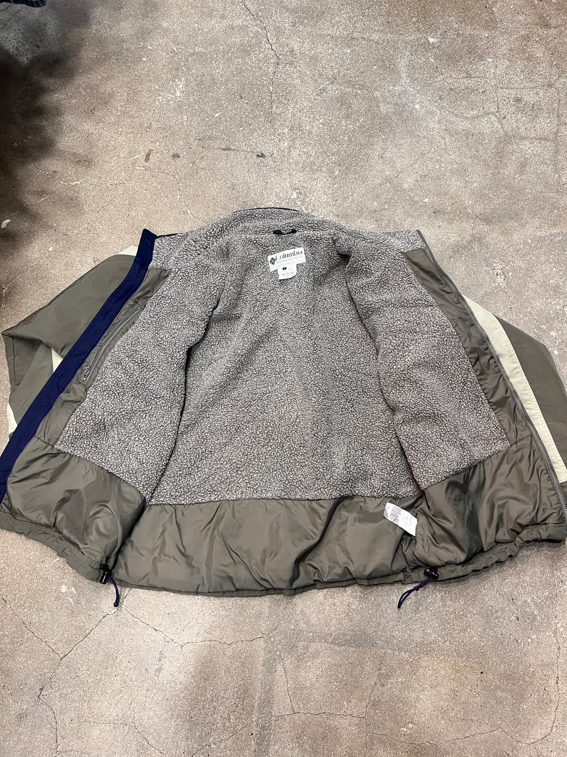 컬럼비아 나일론 아웃도어 플리스 자켓  상품이미지5