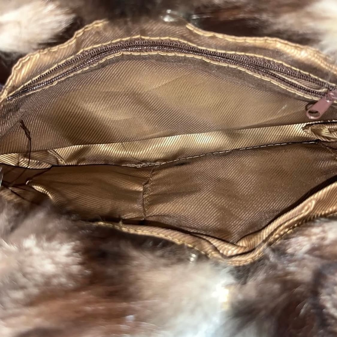 빈티지 폭스퍼 핸드백 상품이미지3