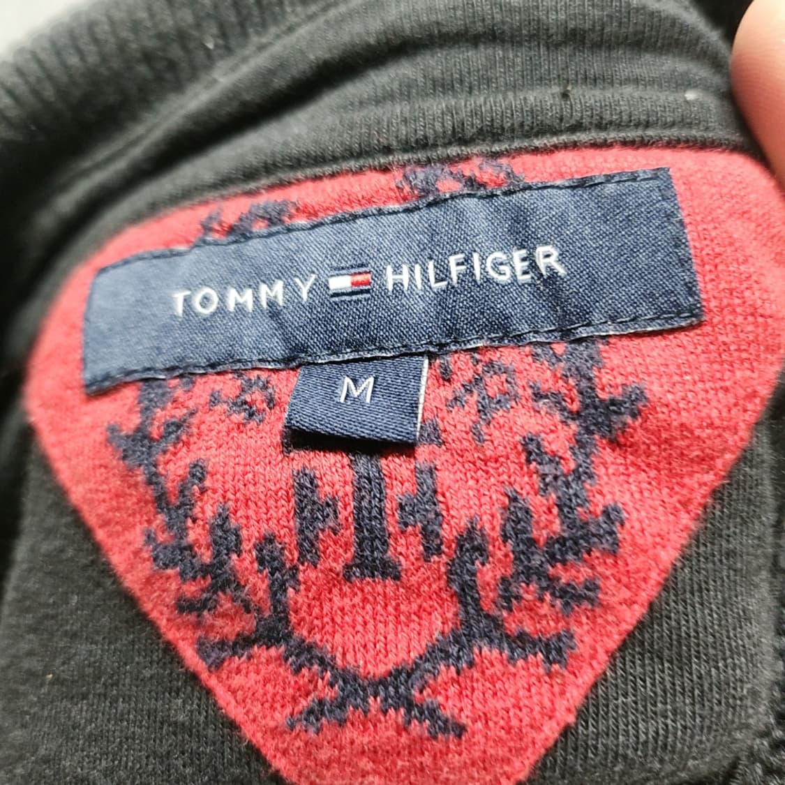 [M] 타미힐피거 니트 집업 상품이미지4
