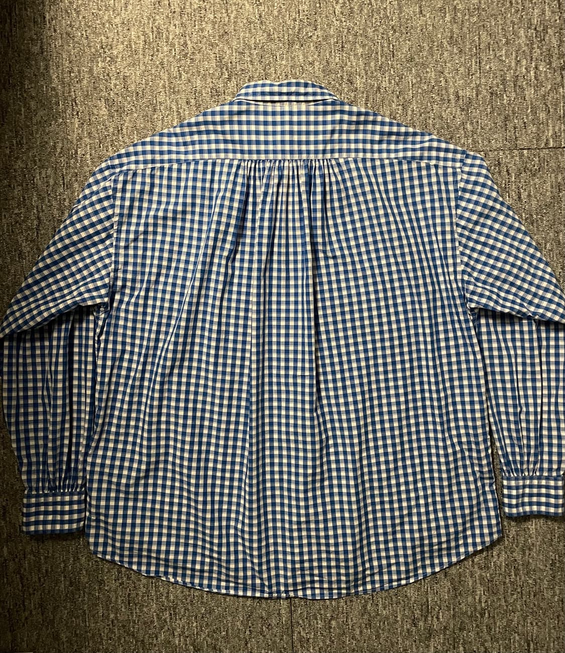 포터클래식 롤업 셔츠 체크 블루 [L] 상품이미지3
