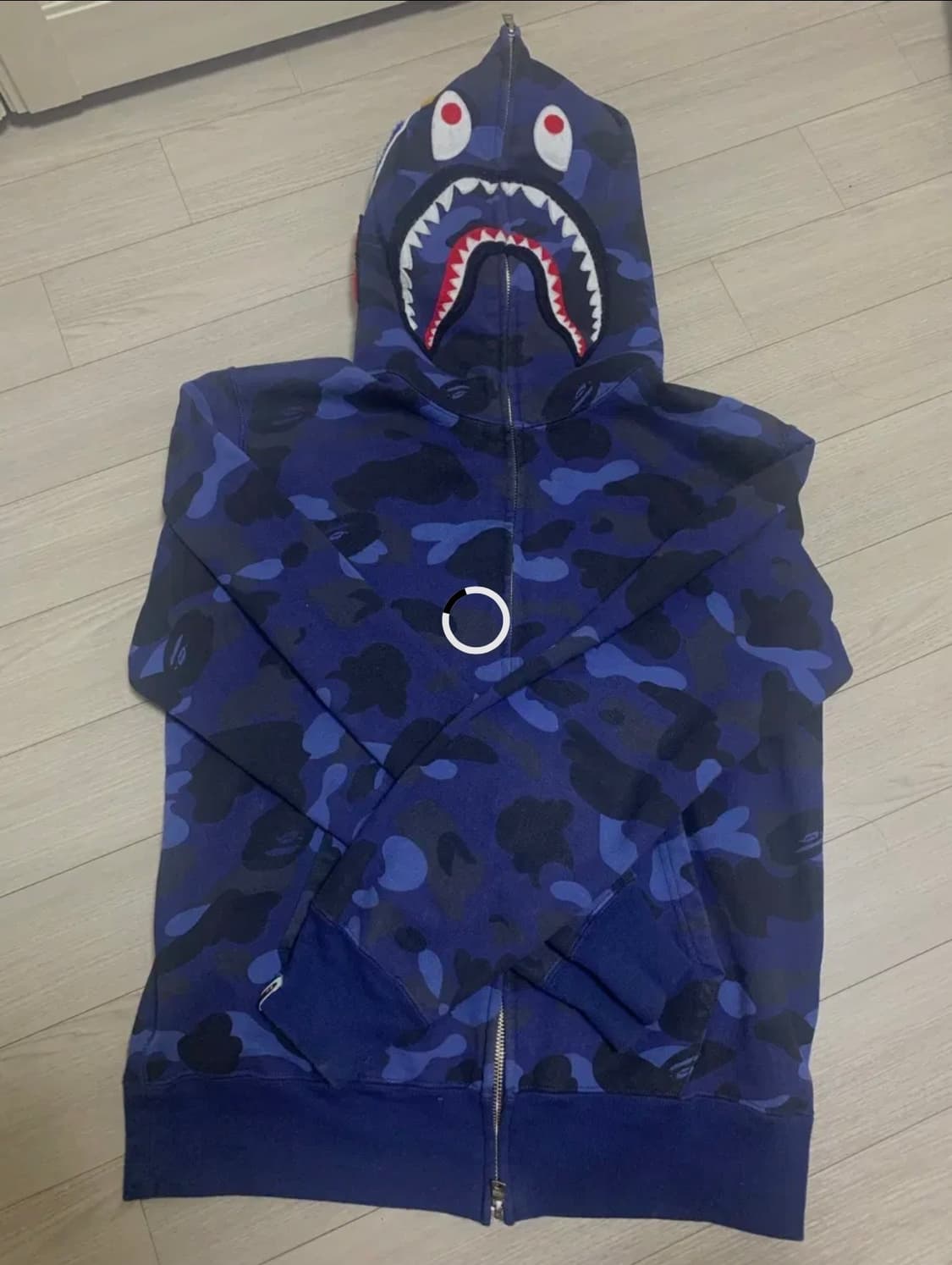 베이프 청계 샤크 후드집업 판매 상품이미지2