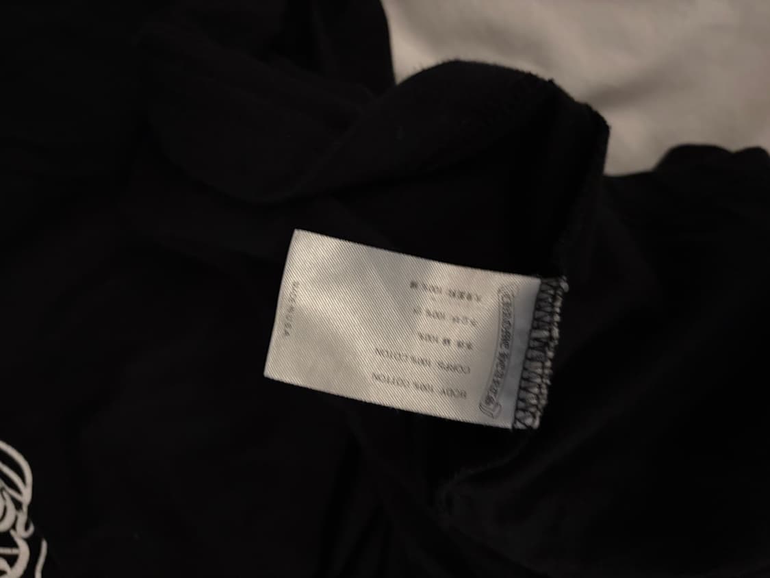 xxl)크롬하츠 스크롤 로고 반팔 상품이미지4