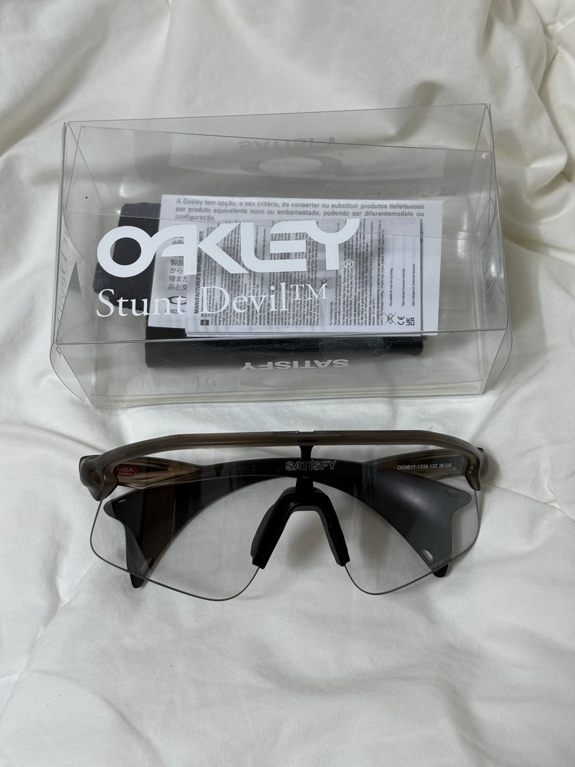 오클리 x 새티스파이 스턴트 데빌 브라운 상품이미지3