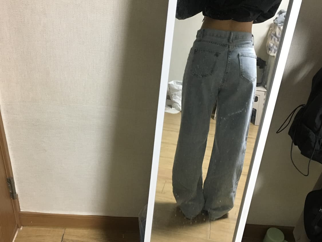 와이드 연청 롱팬츠 상품이미지3