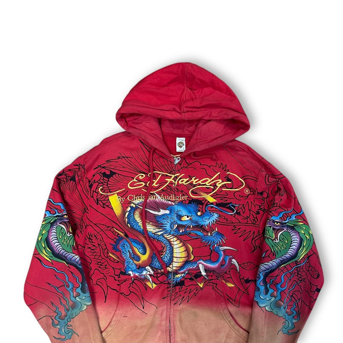 에디하디 드래곤 후드 집업 상품이미지2