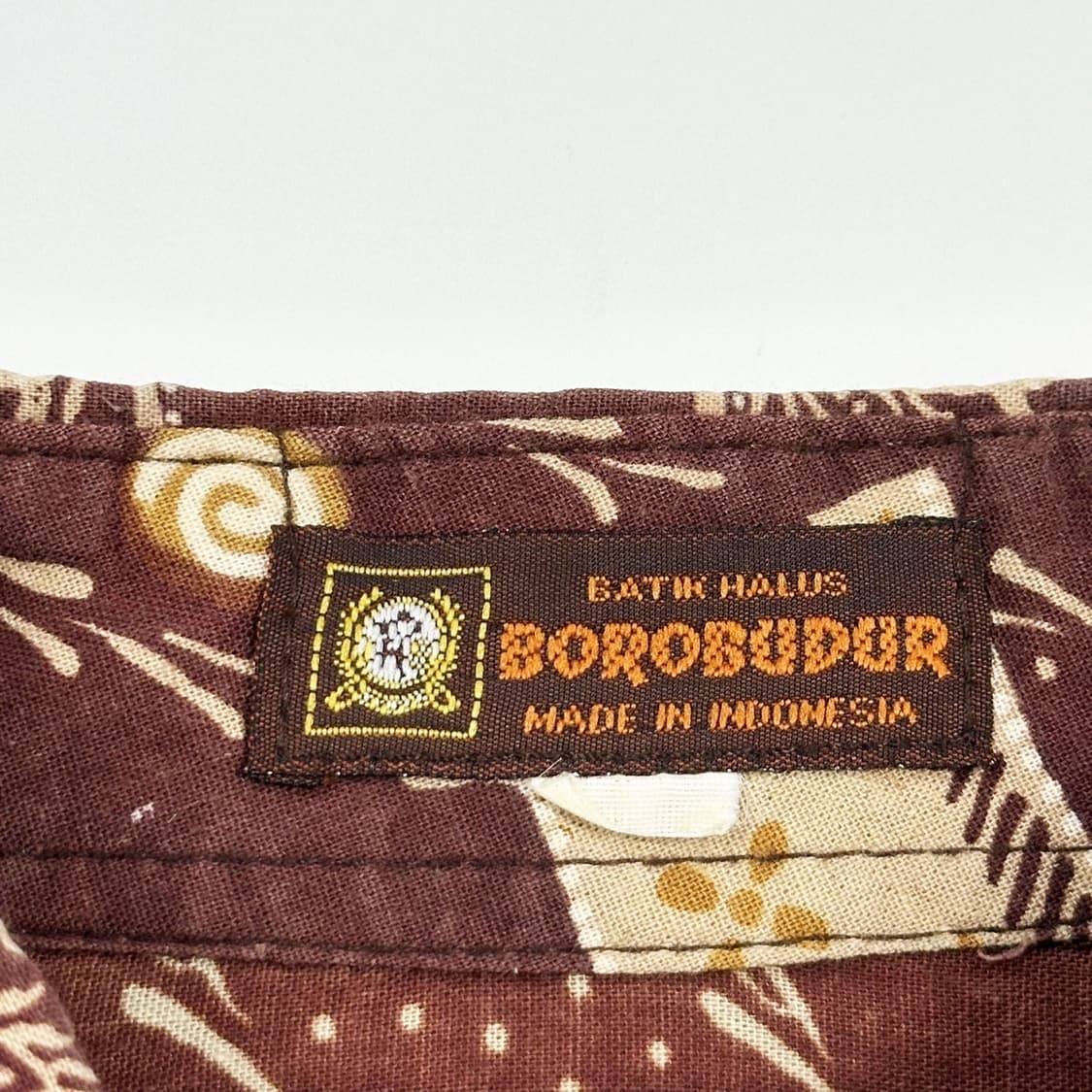 VTG 빈티지 버건디 하와이안 반팔 셔츠 (M) 상품이미지4