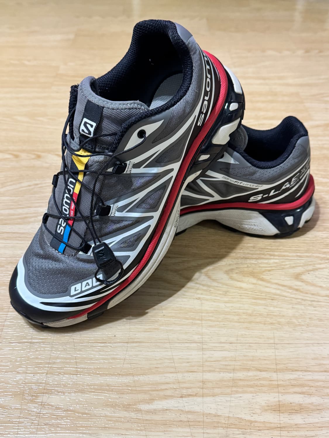 살로몬 XT-6 퓨터 블랙 오로라 레드 (260mm) 상품이미지9